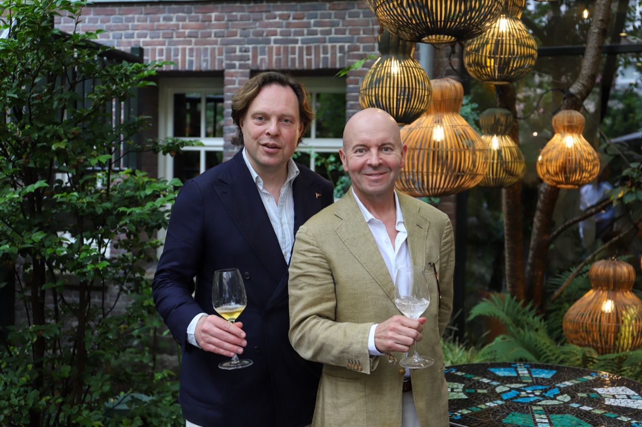 Hosts of the Sofitel garden party